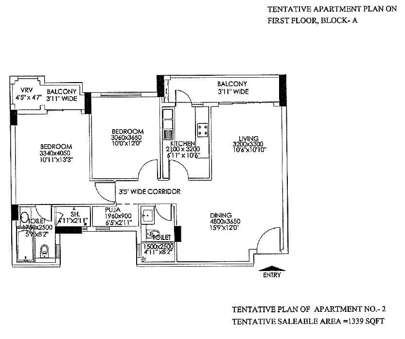 Commander's Court - Floor Plans