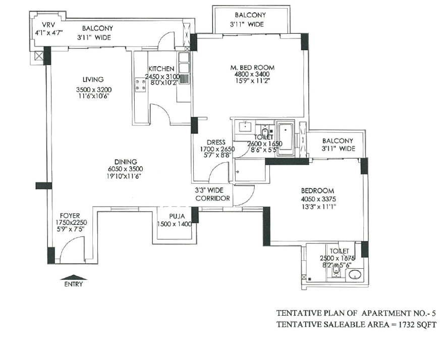 Commander's Court - Floor Plans