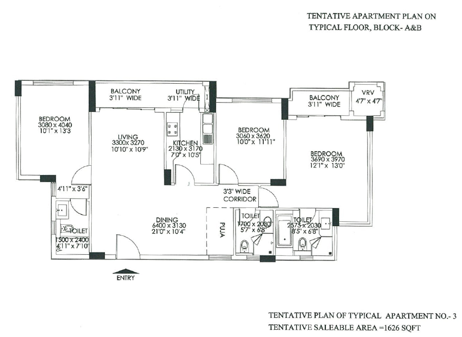 Commander's Court - Floor Plans