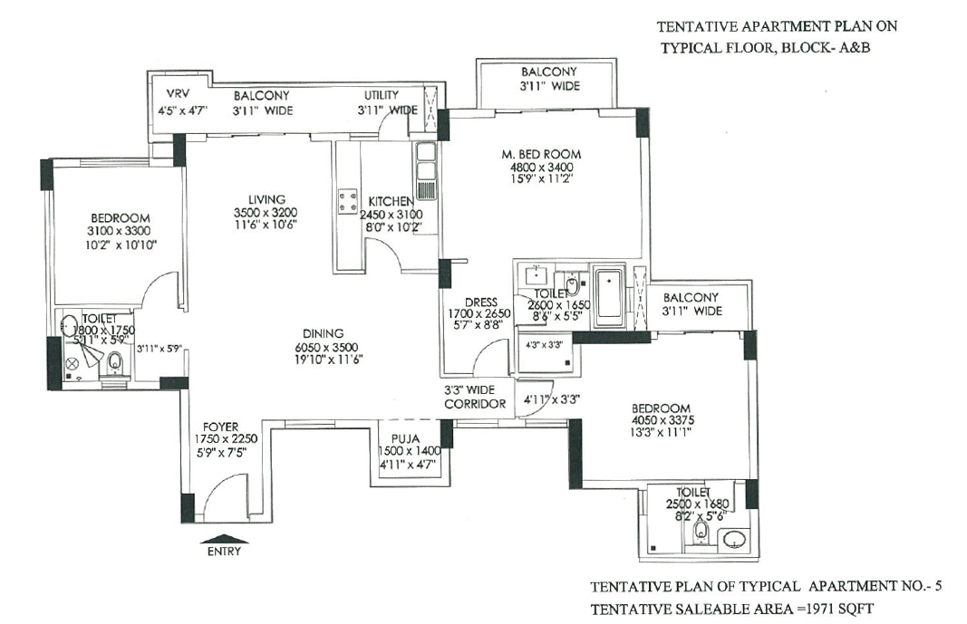 Commander's Court - Floor Plans