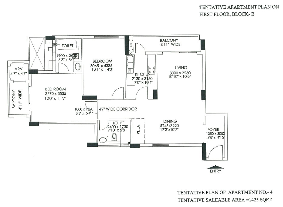 Commander's Court - Floor Plans