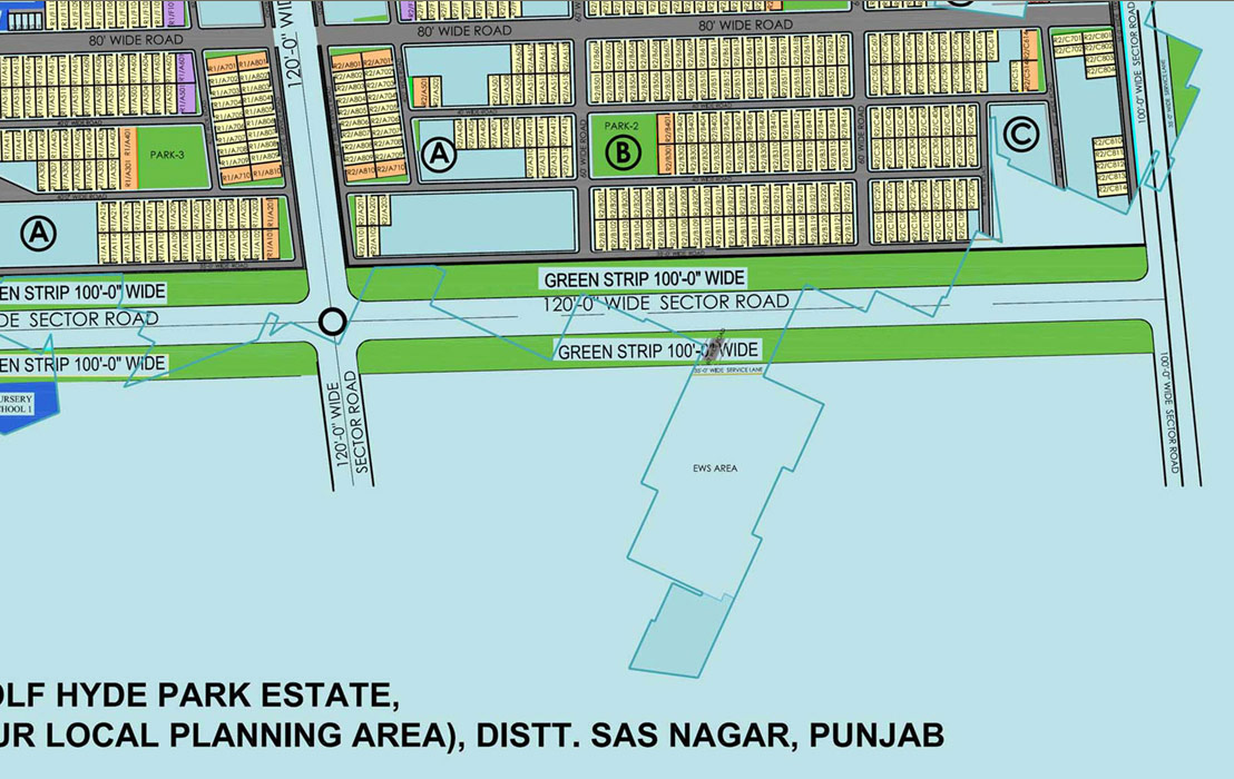 Hyde Park - Site Layout