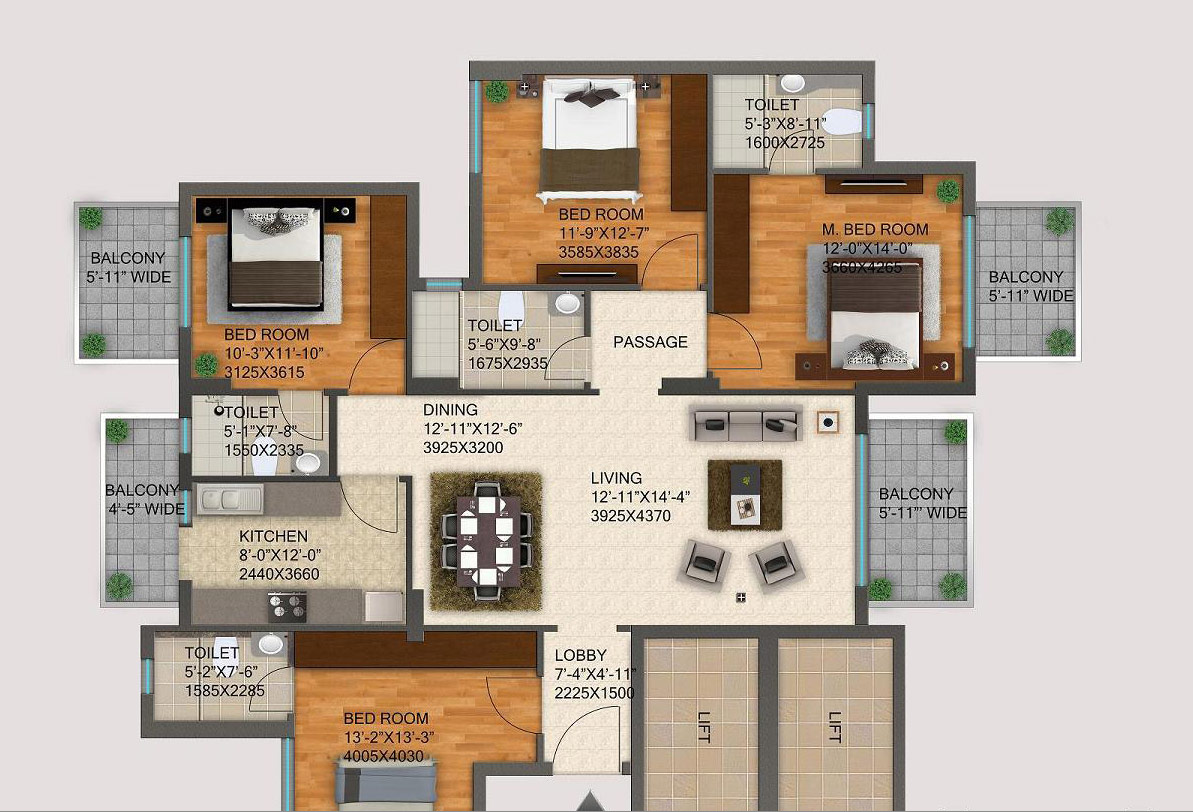 Regal Gardens - Floor Plans