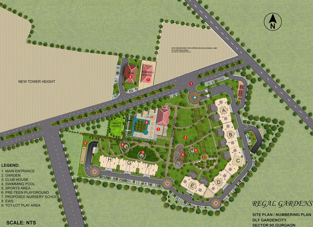 Regal Gardens - Site Layout