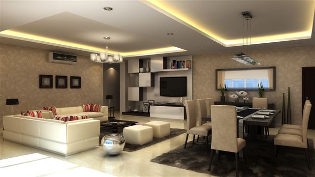 DLF Select Homes - Features Living Room