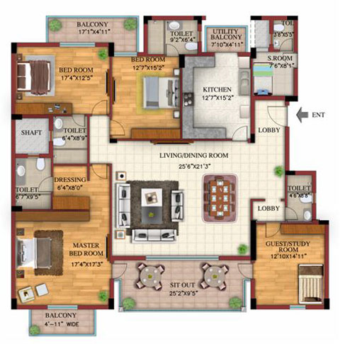 DLF Select Homes - Floor Plans