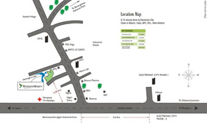 DLF Woodland Heights - Location Map
